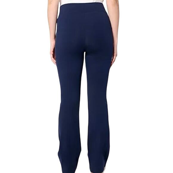 QVC Denim&Co Reg Yoga Stretch Lightly Boot Pant w/Pockets Black NWOT Size XS - Picture 2 of 8